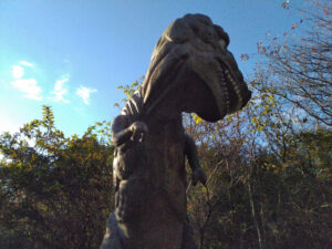 小室山公園　恐竜広場　恐竜