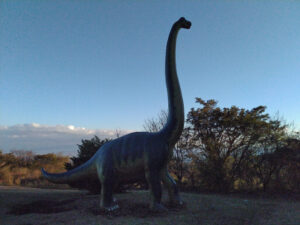 小室山公園　恐竜広場　恐竜